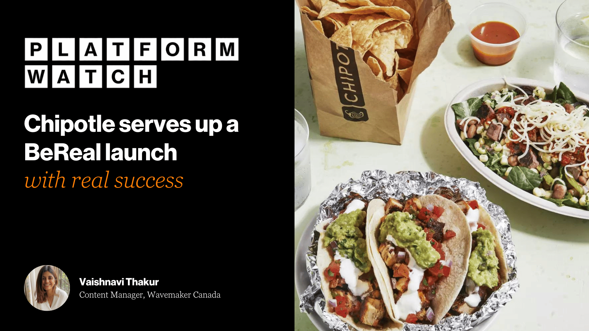 Chipotle Round Up For Real Change Chipotle serves up a BeReal launch with real success - Wavemaker Global